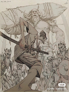 ：钟顶顶采集到插画