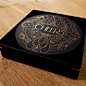 Artdeco 16 coasters box