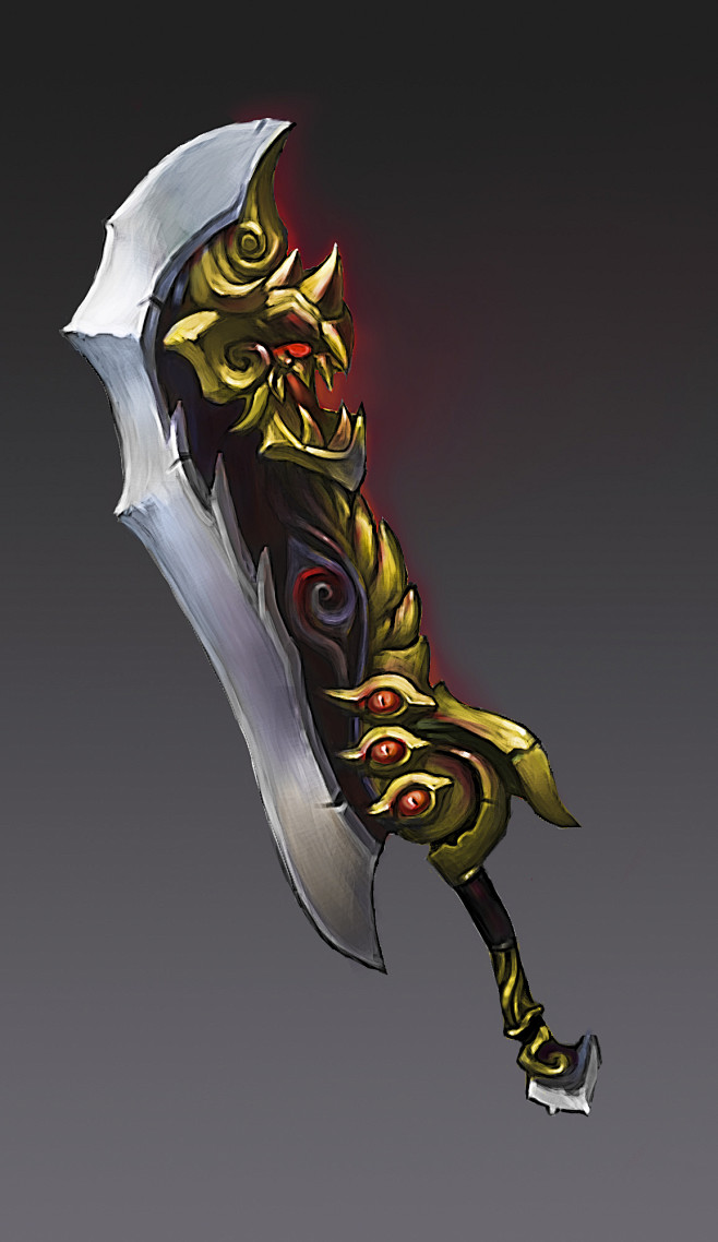 孙旭东-大刀 #武器#