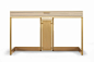 Scram Furniture Company | wishbone drawer desk: