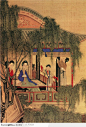 中国国画之人物-赏舞图