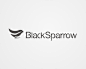 Black Sparrow
看上去很简单的图标，但在细节处理上却达到了极致。从麻雀(即Black Sparrow的中文)的图案到字体，柔和的曲线与平滑的字体相得益彰，将完整的设计融入品牌表现。