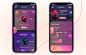 Behance 大神的 玻璃拟态 UI 设计 ​​​​