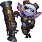 Tristana - Champions - Universe of League of Legends : the Yordle Gunner