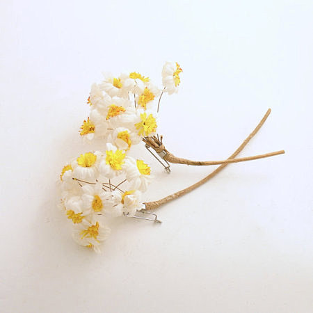 vintage 西洋古董杂货 古董帽子花...