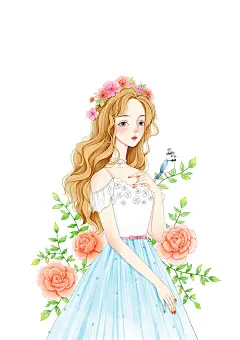 春暖花开绘画过程 | 绘心小猪 - 原创作品 - 涂鸦王国插画