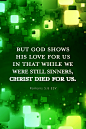 Romans 5:8 (iPhone variation #1)