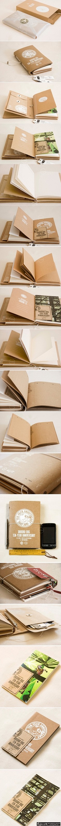 个性旅行日记本装帧设计 创意笔记本装帧 ...