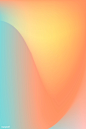 Summer gradient pattern background vector