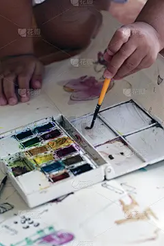 儿童手绘水彩