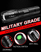Amazon.com: Maxesla Tactical Flashlights High Lumens [2 Pack] - LED Flashlight,2000 Lumen Bright Flashlight,Zoomable, 5 Modes, Water Resistant Flash Light,Tactical Flashlight for Camping Hiking Emergency : Tools & Home Improvement