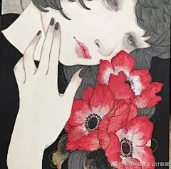 #津日推介#佐久間友香，插画师。
作品主题是女孩纯真的情感，设计感十足的人物设定，色调也相当舒服沉着。他的主题是“女孩”不是“女人”，因为“女孩”体内有新鲜和纯真的行动，并且容易受到广泛的情感。 ​​​​