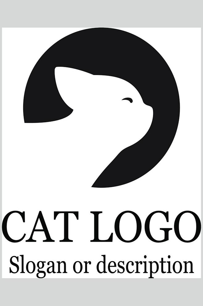 黑白标志LOGO设计-众图网