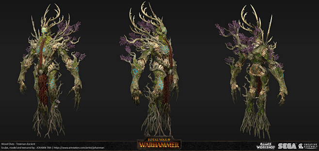 Wood elves - Treeman...