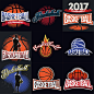 25个EPS 复古 篮球 LOGO 标签 图案 矢量图 设计素材 2016092310-淘宝网