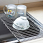 水槽滤水折叠挂架厨房滤水架碗碟架水槽置物架置物篮