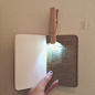 Clothespin Clip Light