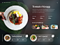 recipe recipe app iPad ui design iPad design mobile app Food  eat