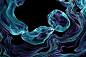 10个高清抽象液体流体海报设计PNG透明背景图片素材 3D Liquid Backgrounds