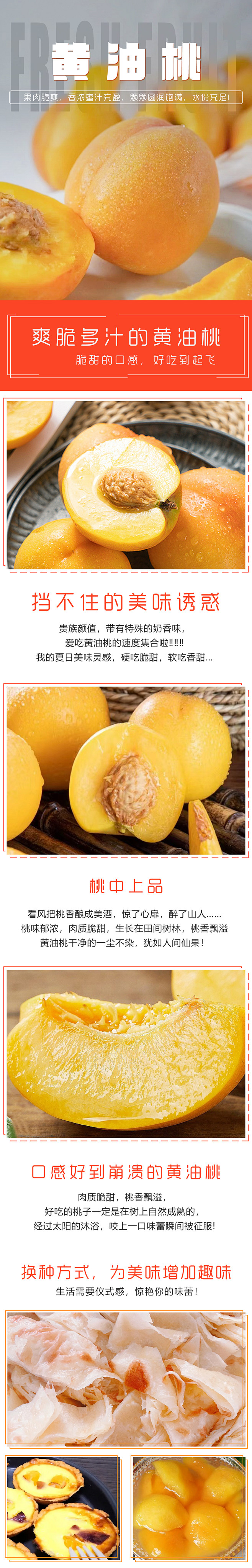 黄油桃商品详情页
