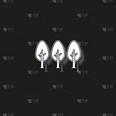 绿色,环境,自然,森林,标志,符号,地形,季节,夏天,树