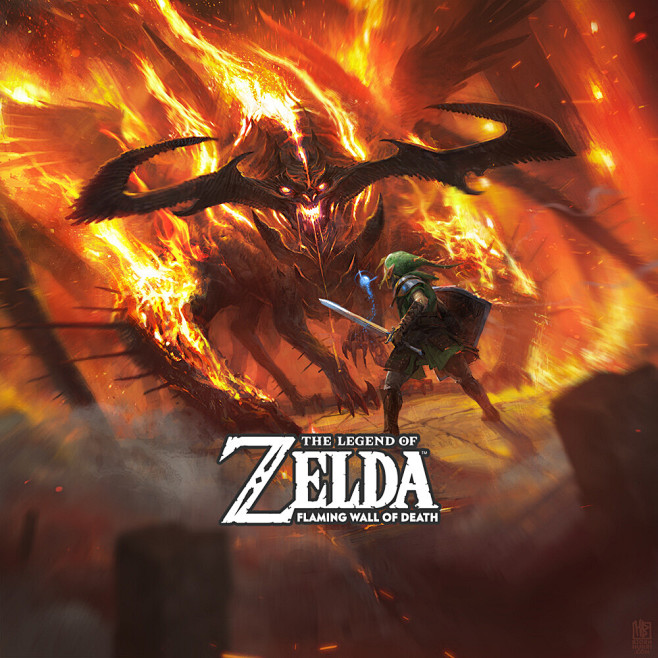 Zelda Fire Temple, B...