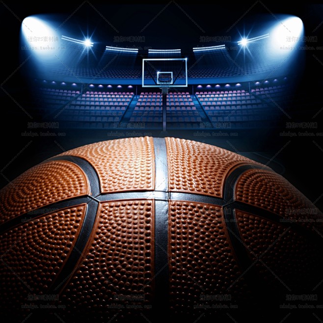 142号篮球比赛NBA篮球场灌篮运动员摄...