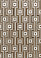 The Globetrotter pattern in Mocha from our new Jet Set collection.: 