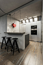 Studio Apartment in Moscow by Dina Mezhevova (6)