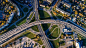 Aerial Photo of Buildings and Roads