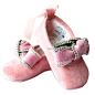 5折现货 DOLLY by Le Petit Tom意大利小羊皮手工婴儿学步鞋pink