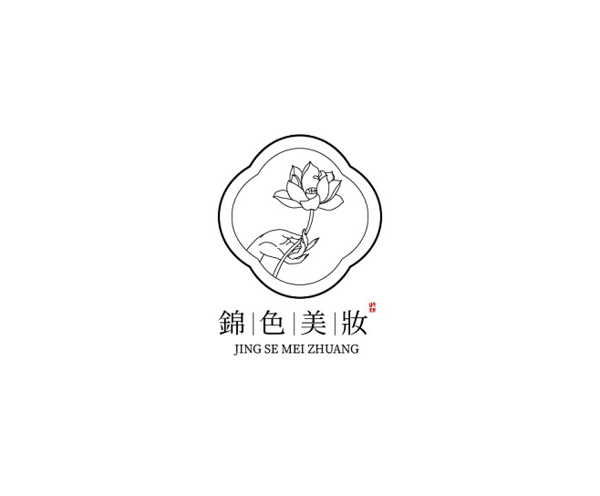 锦色美妆logo