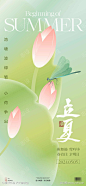 立夏节气海报_源文件下载_AI格式_1611X3489像素-弥散风,清醒,蜻蜓,质感,水塘,锦鲤,睡莲,荷花,插画,立夏,二十四节气,海报-作品编号:2024043000486721-志设-zs9.com