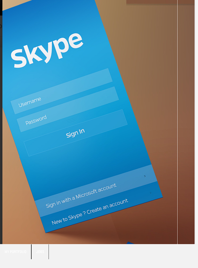 Skype iOS7 Redesign ...