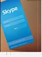 Skype iOS7 Redesign on Behance