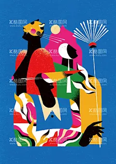 潮流插画壁纸抽象人物海报  - 源文件下载【酷图网】抽象人物,版画,简约,花,欧美,现代艺术,创意插画图案,卡通插画图案,动漫插画图案,嘻哈插画,潮流卡通插画,彩色插画,活动插画,海报图案,壁纸插画,设计,动漫动画,
