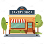 扁平套系-功能型建筑-面包店