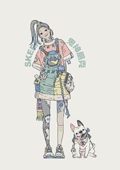 NABIN-Z采集到人物插画