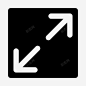 放大宽度视频图标 音频 icon 标识 标志 UI图标 设计图片 免费下载 页面网页 平面电商 创意素材