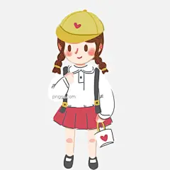 日系漫画风放学回家的女孩图片大小2000x2000px 图片尺寸673.08 KB 来自PNG搜索网 pngss.com 免费免扣png素材下载！插画#女孩#女学生#清新#人物#日系#手绘#小学生#装饰图案#