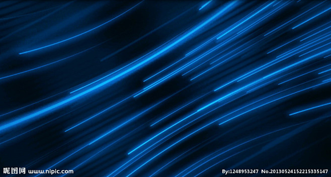 蓝色光条源文件