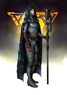 我不稀饭你采集到人设i赛博i科幻i机甲sci-fi soldier w, sail lin