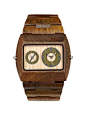 Handsome Wood Watch.