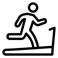 跑步机图标png透明图