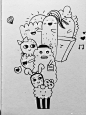 #每日一幅，简笔画# @简笔画 @康米姑娘 @懒人简笔画 @千笔网简笔画 @趣画画 2郑州·河南农业大学 ​​​​
