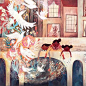 瑞典插画师Adelina Lir...@盘狗大喵的动态