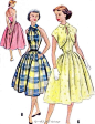 1950s dress patterns#别错过这个专属于连衣裙的季节#