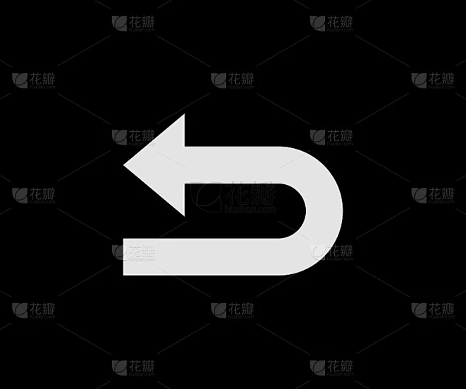 返回矢量图标素材-花瓣网