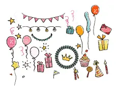 生日礼物  - 源文件下载【酷图网】生日礼物,生日礼盒,奖励,惊喜,期待,简单,赠送,黄色丝带,卡通礼物,卡通礼物盒,手绘礼物,手绘礼物盒,礼物,礼物插画,礼物盒插画,礼物盒素材,礼物素材,节日礼物,节日素材,彩带,气球,