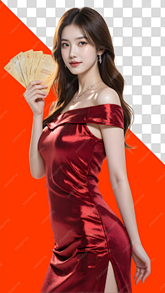 小美工章鱼哥采集到棋牌-美女-人物